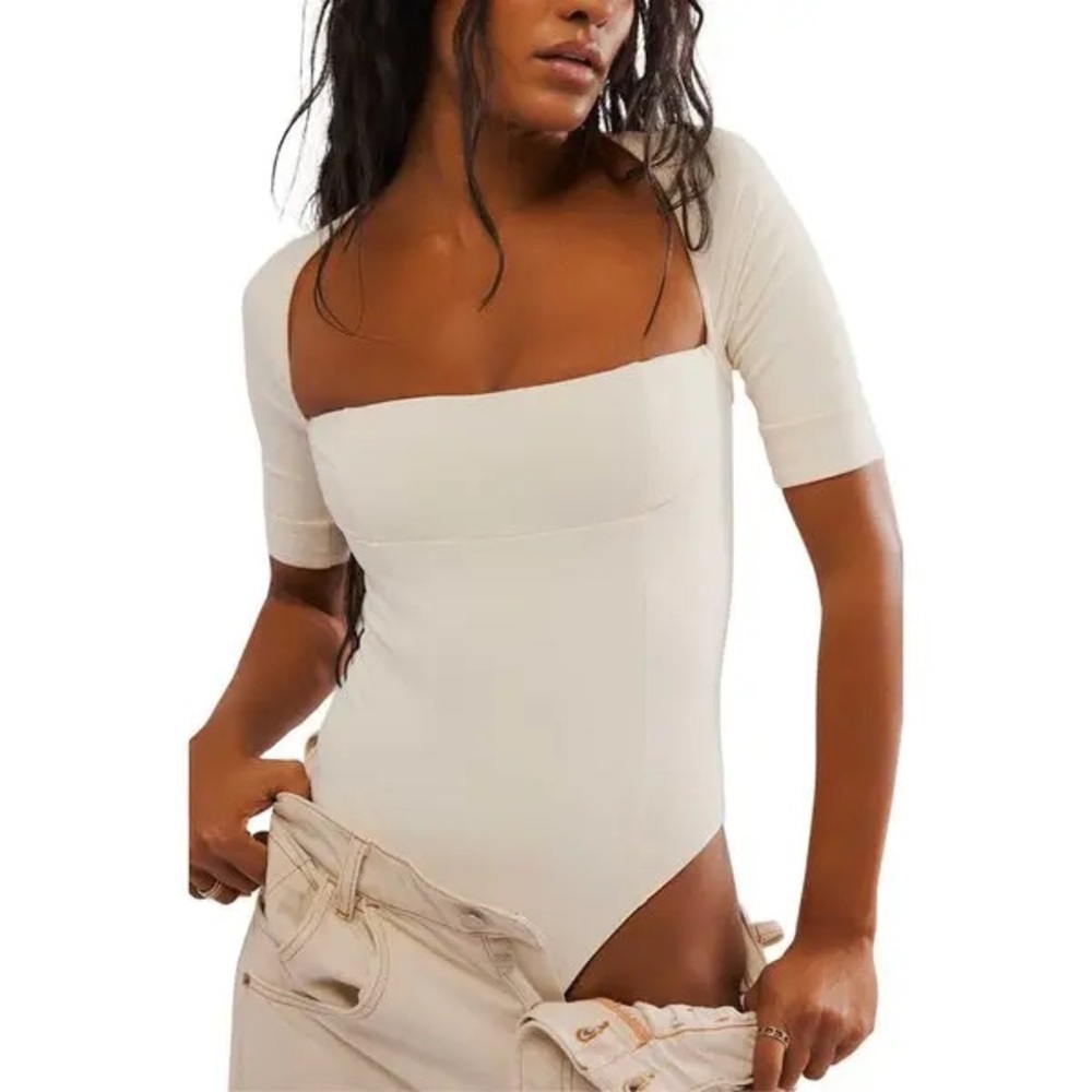 Freepeople Everly Bodysuit Ivory
